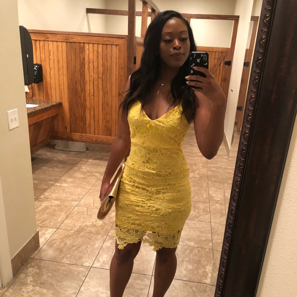 Gorgeous Yellow Dress
